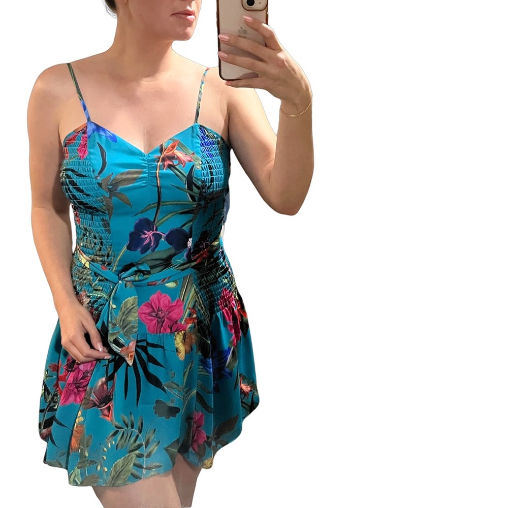 PARKER Mariam dress in Azule Sardinia